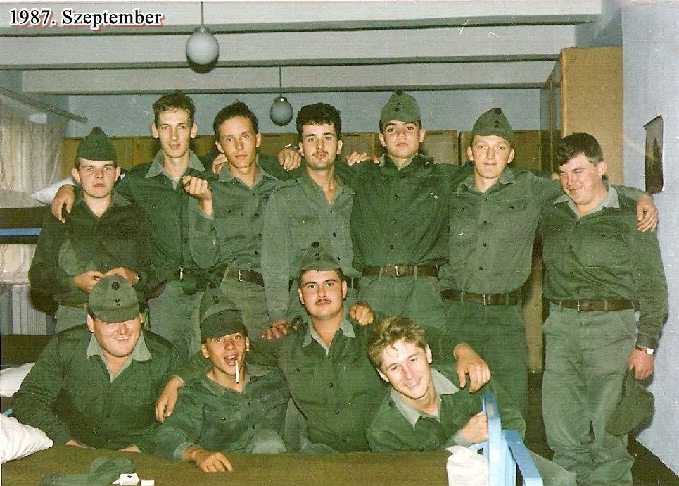 1987. szeptembere - Ksznet a kprt Lutz Zsolt-nak